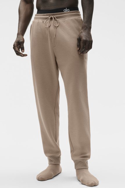 Waffle Lounge Jogger - Gravel
