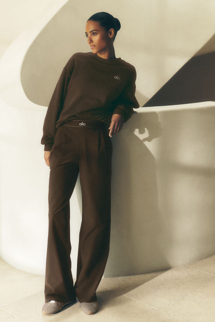 Suit Up Trouser (Regular) - Espresso